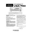 Cover page of PIONEER VSA-700 Owner's Manual
