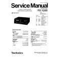 Cover page of TECHNICS RS-X866 Service Manual