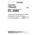 Cover page of PIONEER CLJ560 Service Manual