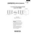 Cover page of ONKYO HTP-750 Service Manual