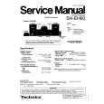 Cover page of TECHNICS SHEH60 Service Manual