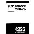 Cover page of NAD 4225 Service Manual