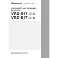 Cover page of PIONEER VSX-517-S/SFLXJ Owner's Manual