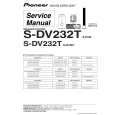 Cover page of PIONEER S-DV232T/XJC/E Service Manual