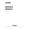 Cover page of CANON S530D Service Manual