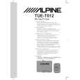 Cover page of ALPINE TUE-T012 Owner's Manual