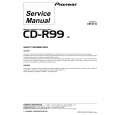 Cover page of PIONEER CD-R99/UC Service Manual