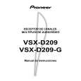 Cover page of PIONEER VSX-D209(-G) Owner's Manual