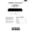 Cover page of ONKYO T-4140 Service Manual