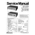 Cover page of TECHNICS SA5370/K Service Manual