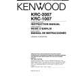 Cover page of KENWOOD KRC-2007 Owner's Manual