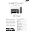 Cover page of ONKYO CR305X Service Manual