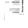 Cover page of PIONEER DEHP713 Owner's Manual