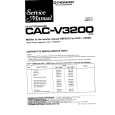 Cover page of PIONEER CAC-V3000 Service Manual