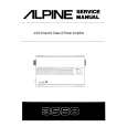 Cover page of ALPINE 3558 Service Manual