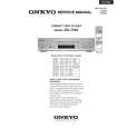 Cover page of ONKYO DX-7555 Service Manual
