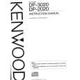 Cover page of KENWOOD DP-3020 Owner's Manual
