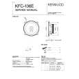 Cover page of KENWOOD KFC136E Service Manual