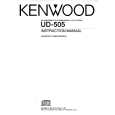 Cover page of KENWOOD UD-505 Owner's Manual