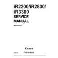 Cover page of CANON IR3300 Service Manual