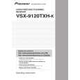 Cover page of PIONEER VSX-9120TXH-K/KUXJ Owner's Manual