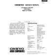 Cover page of ONKYO CP1008A Service Manual
