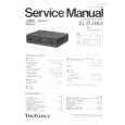 Cover page of TECHNICS SLPJ46A Service Manual