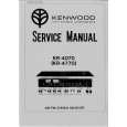 Cover page of KENWOOD KR-4070 Service Manual