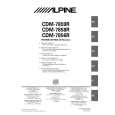 Cover page of ALPINE CDM-7856R Owner's Manual