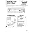 Cover page of KENWOOD KDC4070RV Service Manual