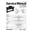 Cover page of TECHNICS SX-PR250 Service Manual