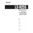 Cover page of TEAC LS-H255 Owner's Manual