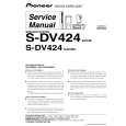 Cover page of PIONEER S-DV424/XJC/E Service Manual