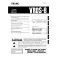 Cover page of TEAC VRDS8 Owner's Manual