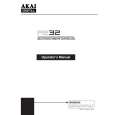Cover page of AKAI RE32 Owner's Manual