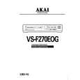 Cover page of AKAI VSF270EOG Owner's Manual
