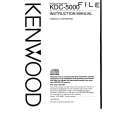 Cover page of KENWOOD KDC5000 Owner's Manual