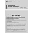 Cover page of PIONEER CNDV-40R/UC Owner's Manual