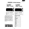Cover page of ONKYO TXDS656 Service Manual