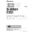 Cover page of PIONEER S-W501/KUCXJ Service Manual