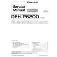 Cover page of PIONEER DEH-P6200/XN/UC Service Manual