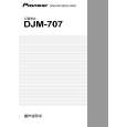 Cover page of PIONEER DJM-707/WAXJ Owner's Manual