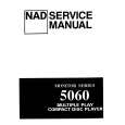 Cover page of NAD 5060 Service Manual