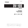 Cover page of TEAC DV10D Owner's Manual
