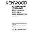 Cover page of KENWOOD KTS-300MR Owner's Manual