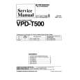 Cover page of PIONEER VPDT500 Service Manual