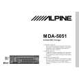 Cover page of ALPINE MDA5051 Owner's Manual