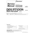 Cover page of PIONEER DEH-P7100R/X1B/EW Service Manual