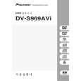 Cover page of PIONEER DV-S969AVI-G/BKXJ Owner's Manual