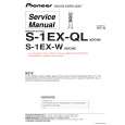 Cover page of PIONEER S-1EX-QL/SXTW/EW5 Service Manual